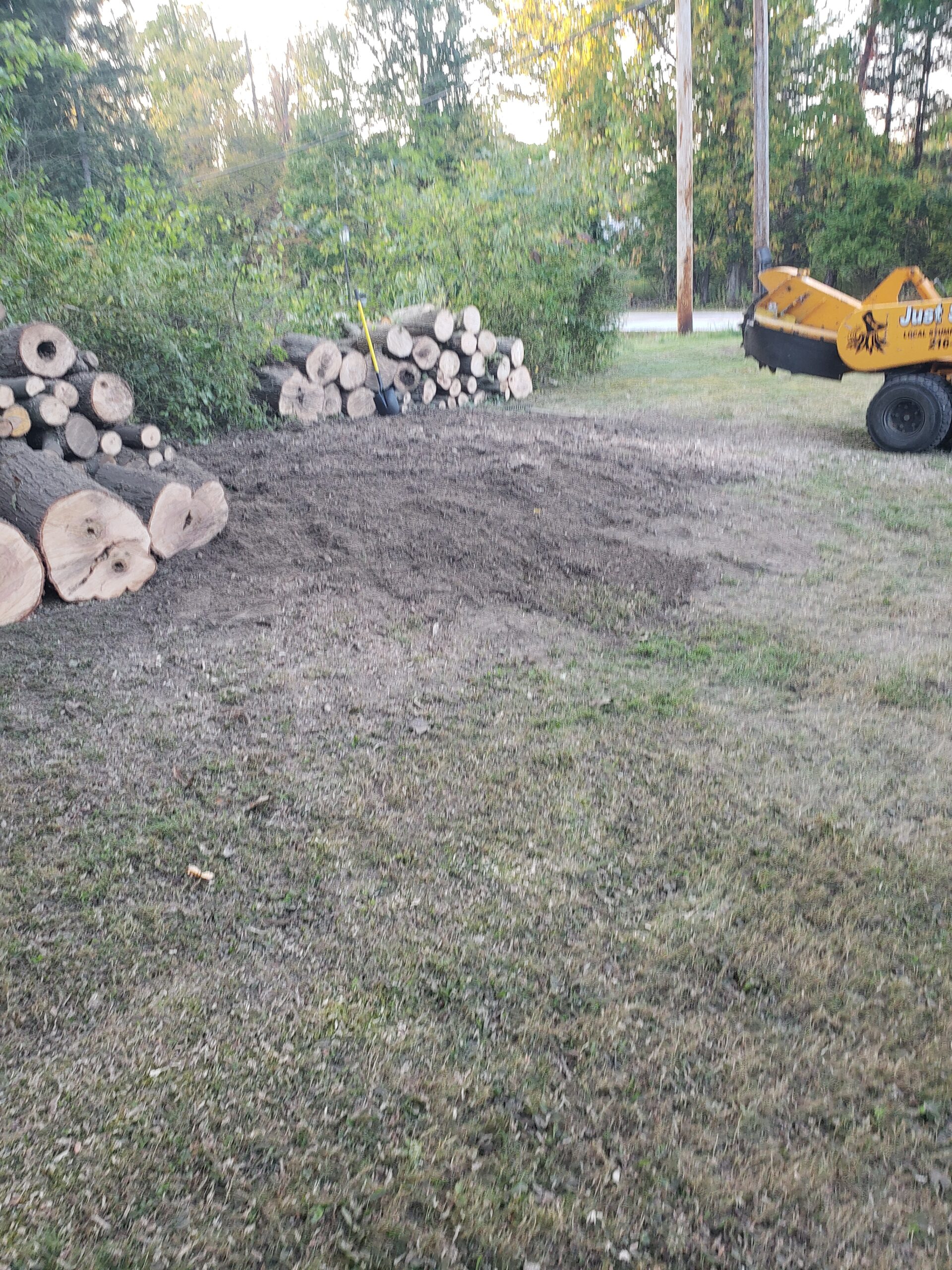 Goodbye stump, hello curb appeal. Clear the ground, reclaim your yard. One stump at a time.