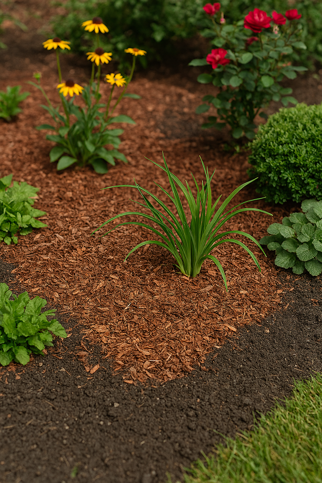 Use stump mulch around flower beds, shrubs, or trees as a top layer. – It creates a neat, finished look while insulating roots and conserving water. – Just be cautious: fresh grindings may be acidic, so let them age before applying directly.