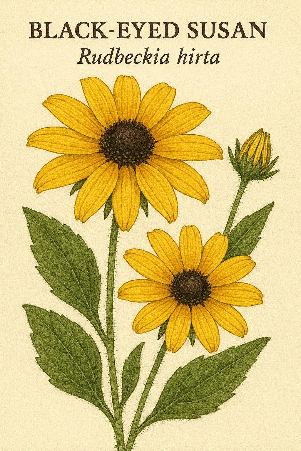 Black-eyed Susans – bright, pest-resistant, pollinator magnets.
