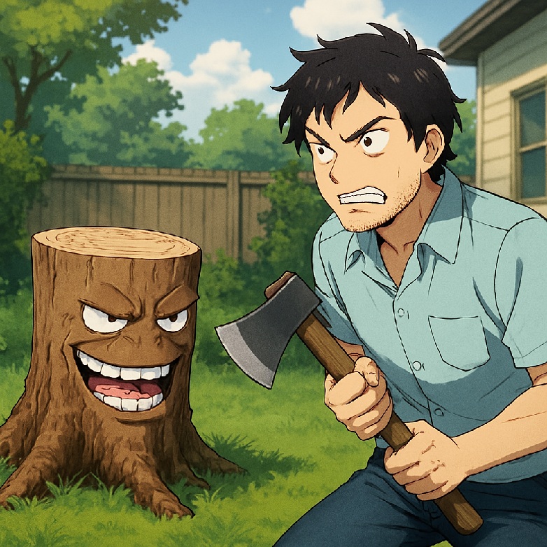 The Stubborn Stump Saga