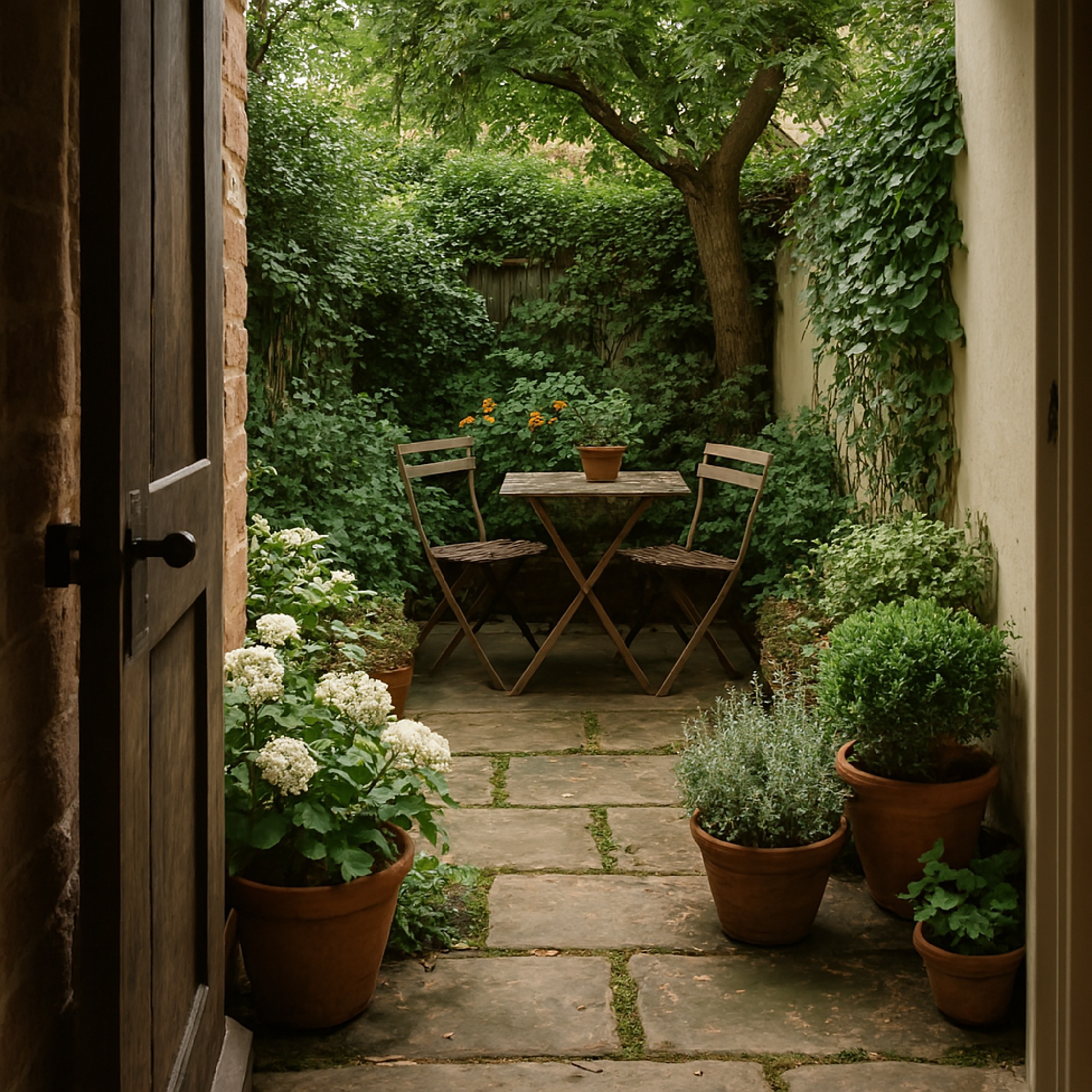 A cozy backyard doesn’t depend on size — it depends on how the space feels when you step into it.