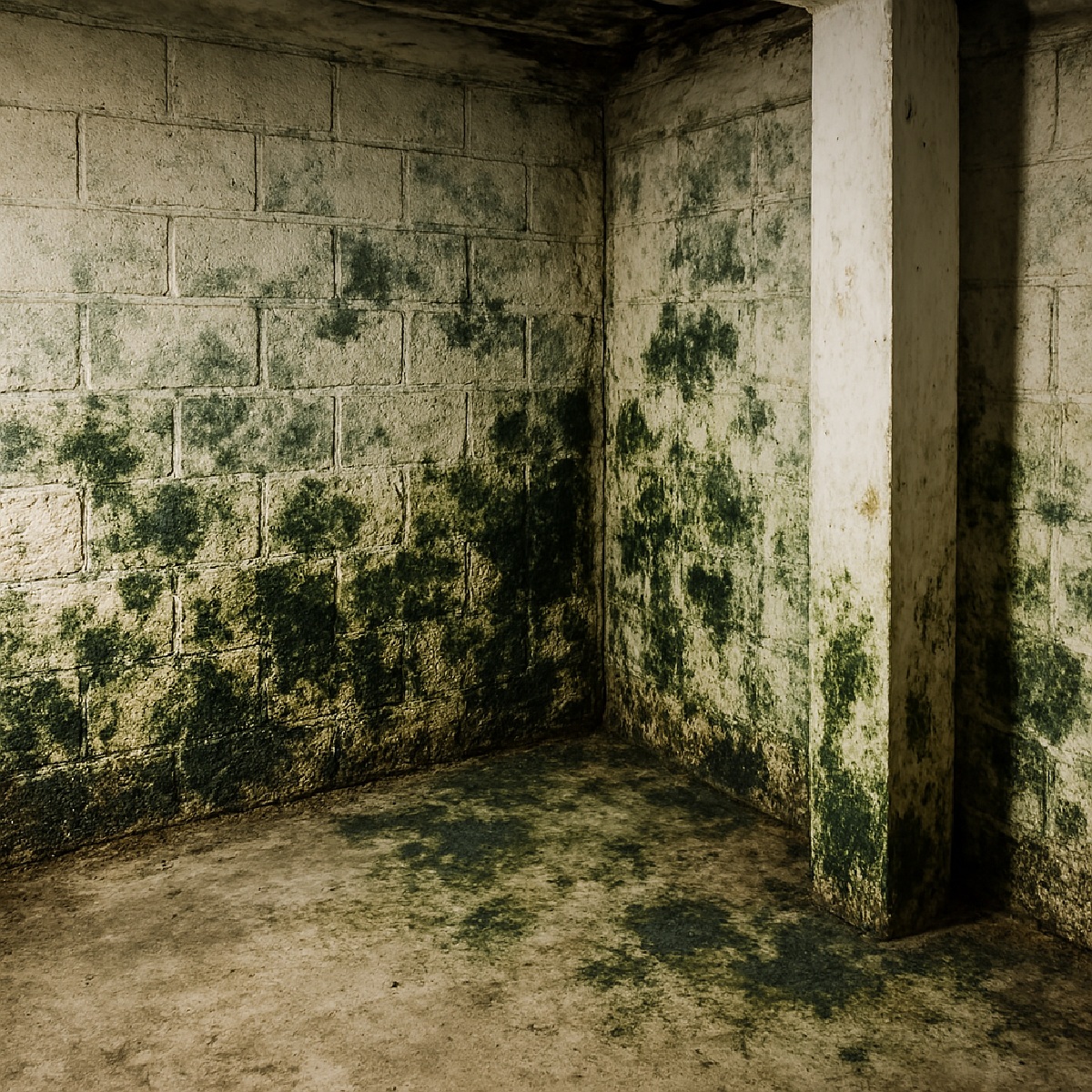 Mold in the Basement: A Warning Sign of High Humidity — and How Biodrainage Helps